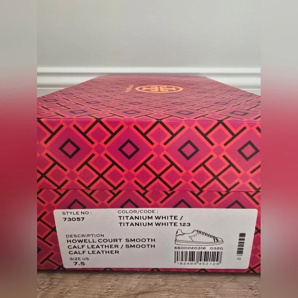 NWT • Tory Burch • Howell Court Sneakers - Picture 8 of 9